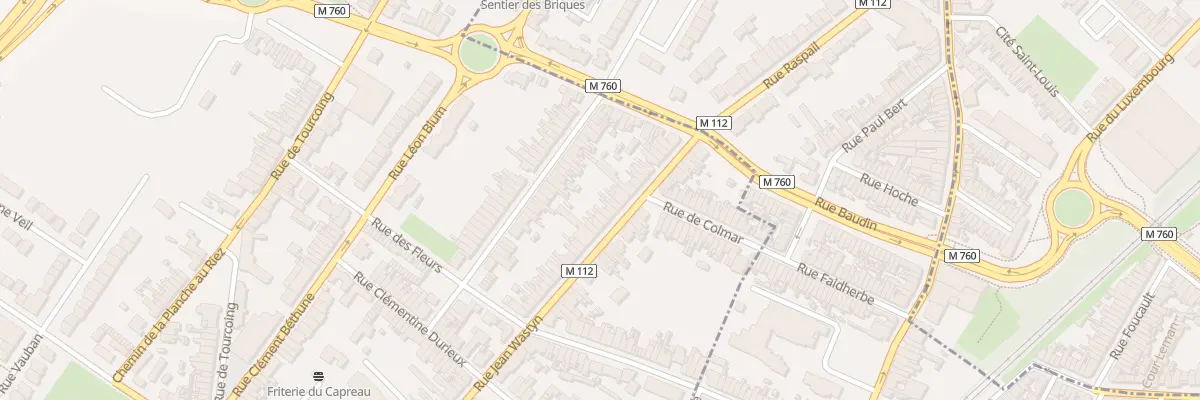 Plan du 105 Rue Jean Wastyn à Wasquehal