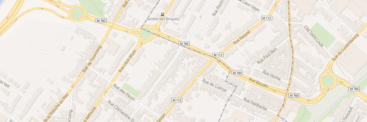 Plan du 64 Rue Lucien Viseur à Wasquehal
