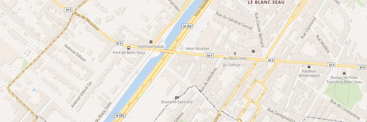 Plan du 32 Rue de Mouvaux à Tourcoing
