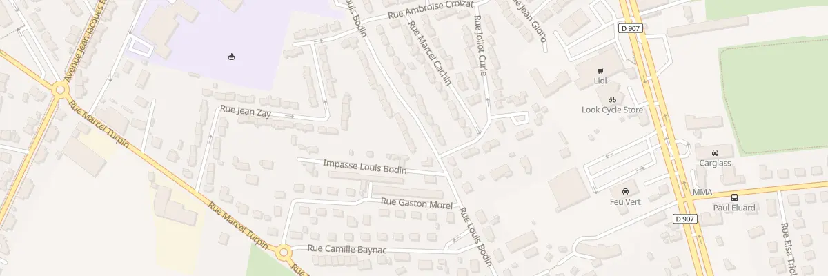 Plan du 27 Rue Louis Bodin à Varennes-Vauzelles