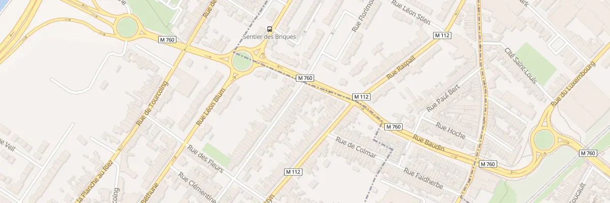 Plan du 66 Rue Lucien Viseur à Wasquehal