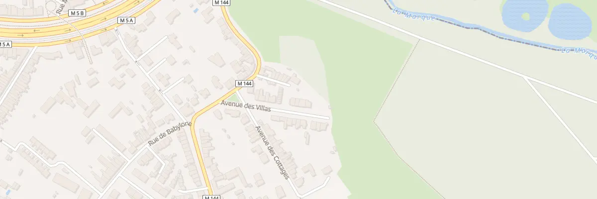 Plan du 19 Av des Villas à Villeneuve-d’Ascq