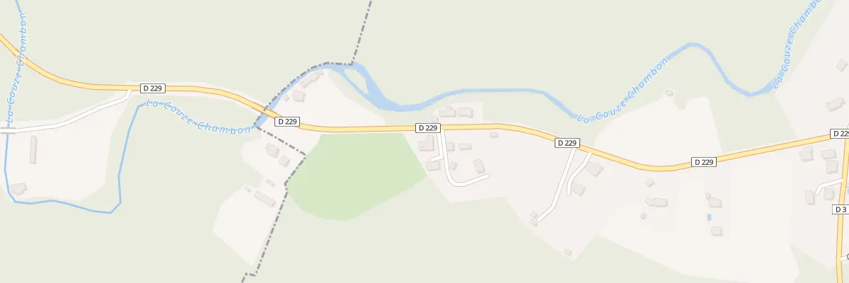 Plan du 45 Rte de Champeix à Neschers