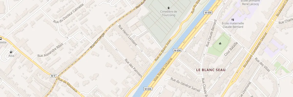 Plan du 53 Rue Henri Loridant à Tourcoing