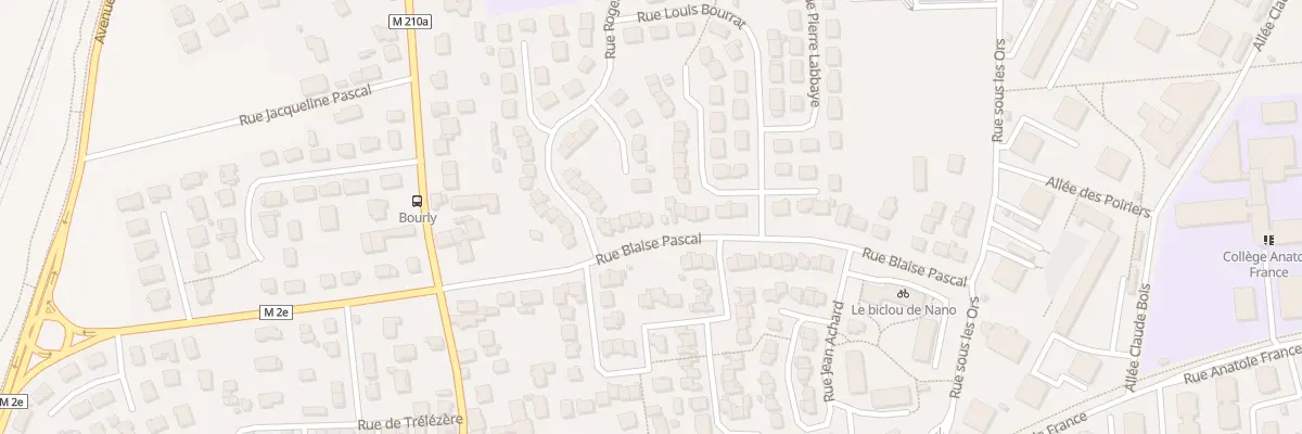 Plan du 20 Rue Blaise Pascal à Gerzat
