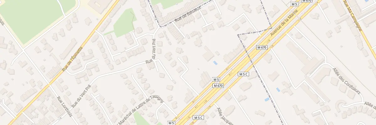 Plan du 177B Bd Carnot à Mouvaux