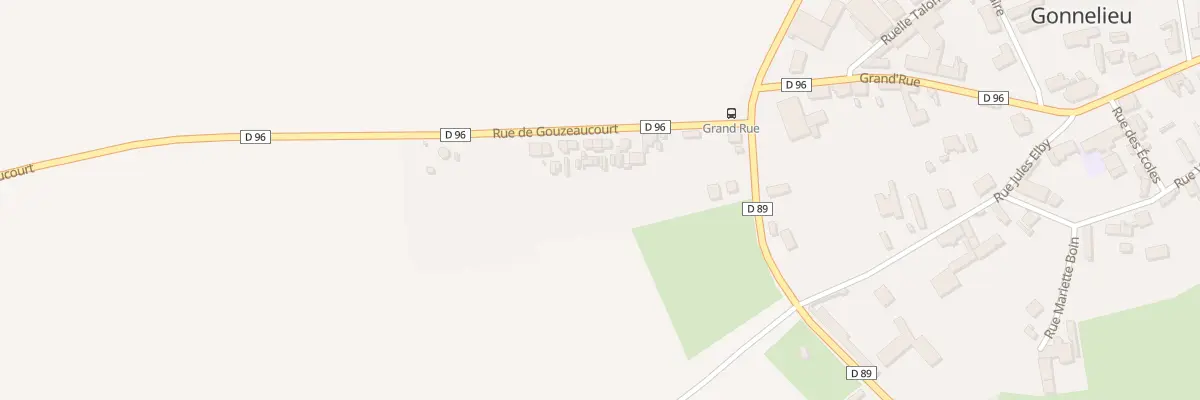 Plan du 117 Rue de Gouzeaucourt à Gonnelieu