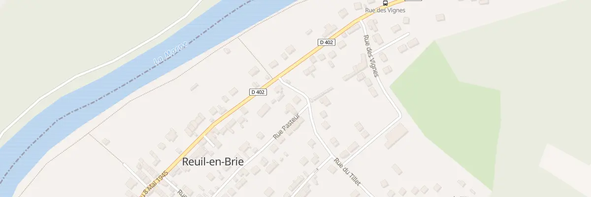 Plan du 2 Rue Pasteur à Reuil-en-Brie