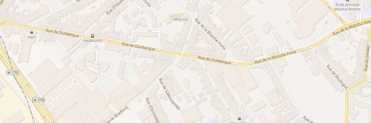 Plan du 35 Rue de Dunkerque à Tourcoing