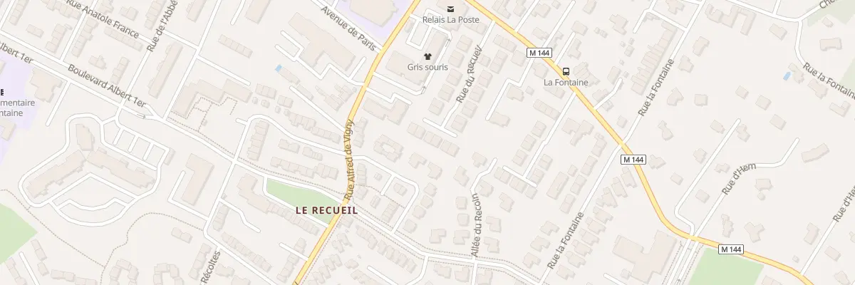 Plan du 132C Rue du Recueil à Villeneuve-d’Ascq
