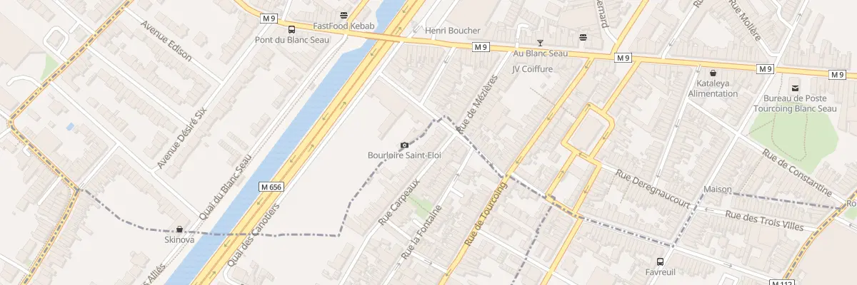 Plan du 163 Rue Carpeaux à Wasquehal