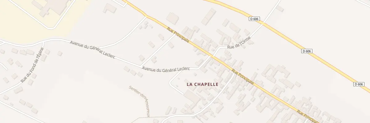 Plan du 4 Rue Principale à Champigny