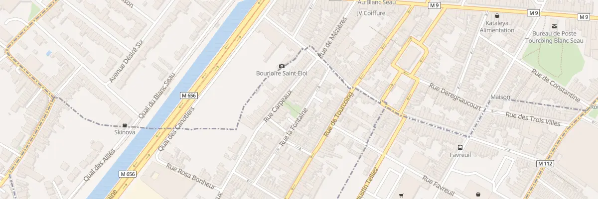 Plan du 136 Rue Carpeaux à Wasquehal