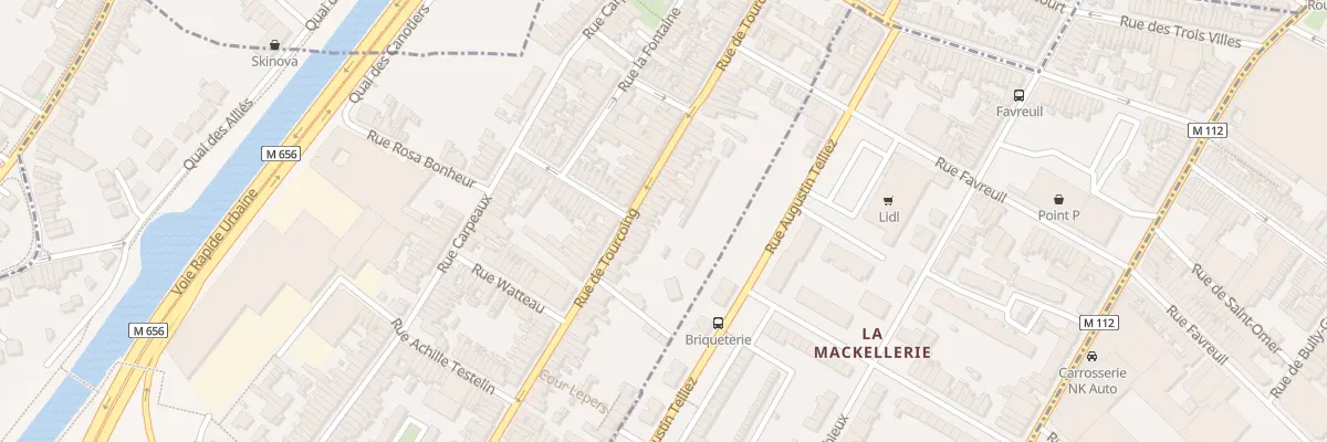 Plan du 142 Rue de Tourcoing à Wasquehal