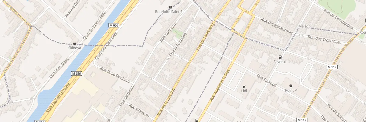 Plan du 1 Rue Cocheteux à Wasquehal