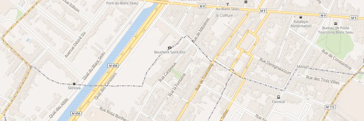 Plan du 144 Rue Carpeaux à Wasquehal