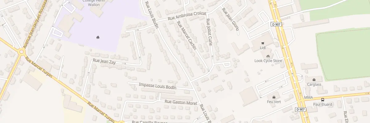 Plan du 38 Rue Louis Bodin à Varennes-Vauzelles