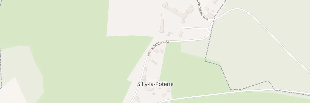 Plan du 24 Rue de l’Abbe Latz à Silly-la-Poterie