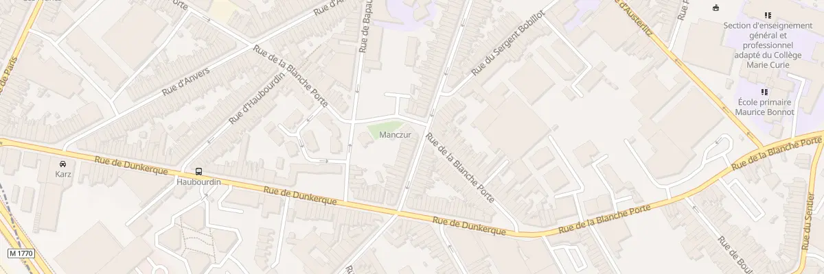 Plan du 115 Rue de la Blanche Porte à Tourcoing