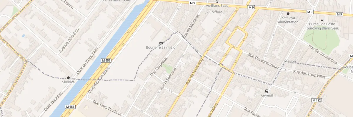 Plan du 51 Rue la Fontaine à Wasquehal