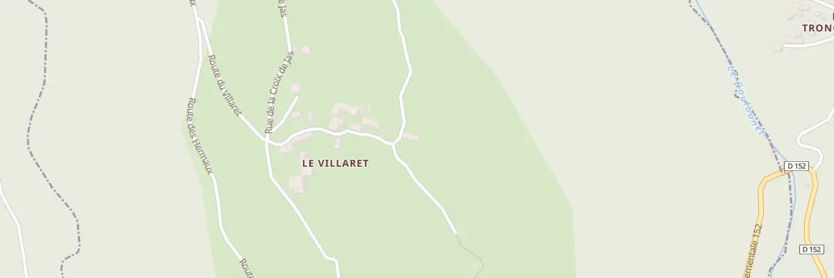 Plan du 5078 Le Villaret aux Hermaux