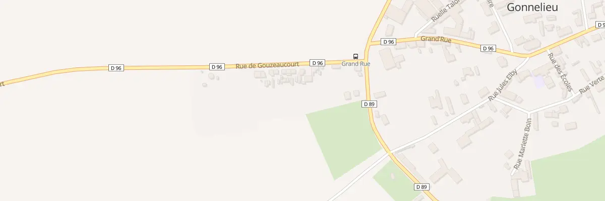 Plan du 97 Rue de Gouzeaucourt à Gonnelieu