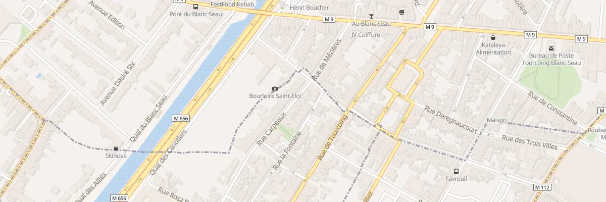 Plan du 152 Rue Carpeaux à Wasquehal