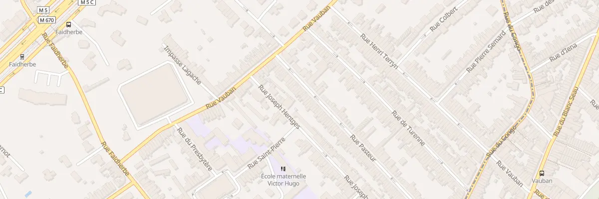 Plan du 32 Rue Pasteur à Mouvaux