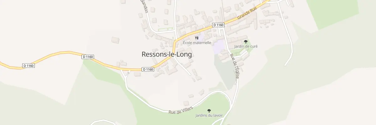 Plan du 1 Rle des Verriers à Ressons-le-Long