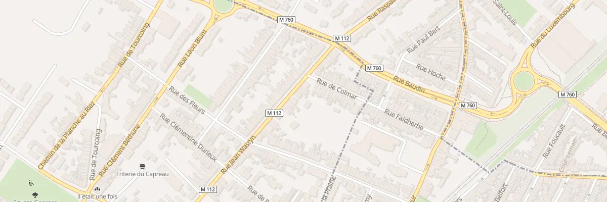 Plan du 84 Rue Jean Wastyn à Wasquehal