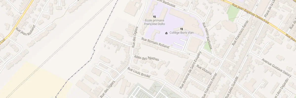 Plan du 27 Rue Romain Rolland à Croix