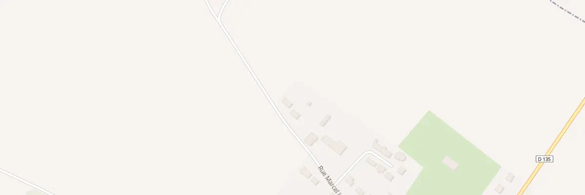 Plan du 386 Rue Marcel Leriche à Roucourt