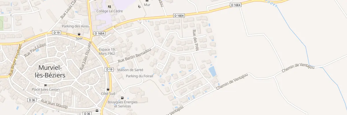 Plan du 1 Imp des Pins à Murviel-lès-Béziers