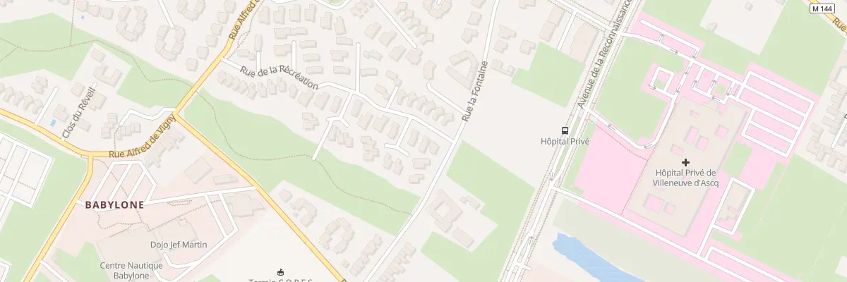 Plan du 56 Rue de la Recreation à Villeneuve-d’Ascq