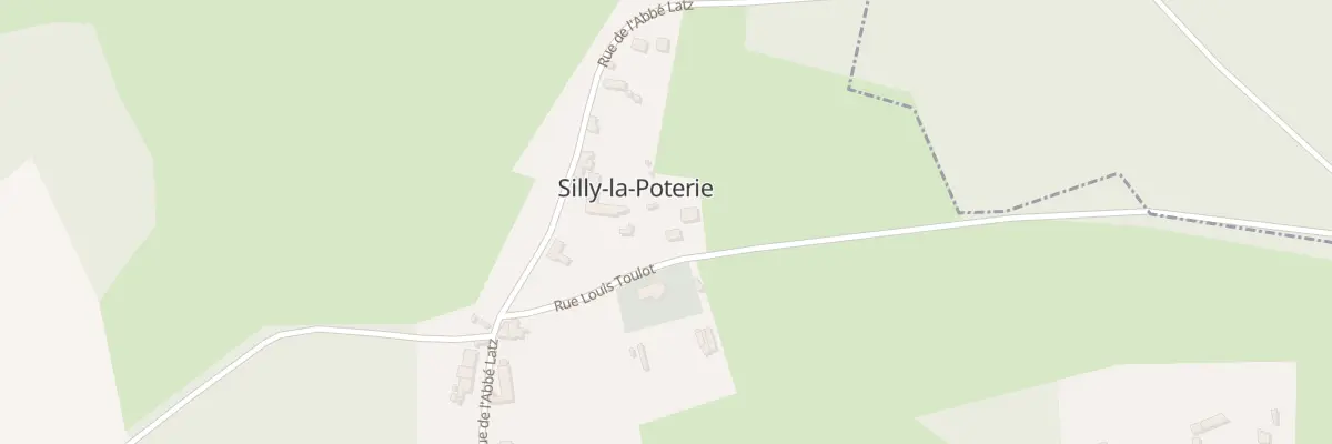 Plan du 3 Rue Louis Toulot à Silly-la-Poterie
