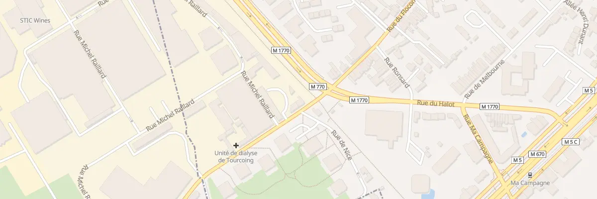 Plan du 248 Rue du Flocon à Tourcoing