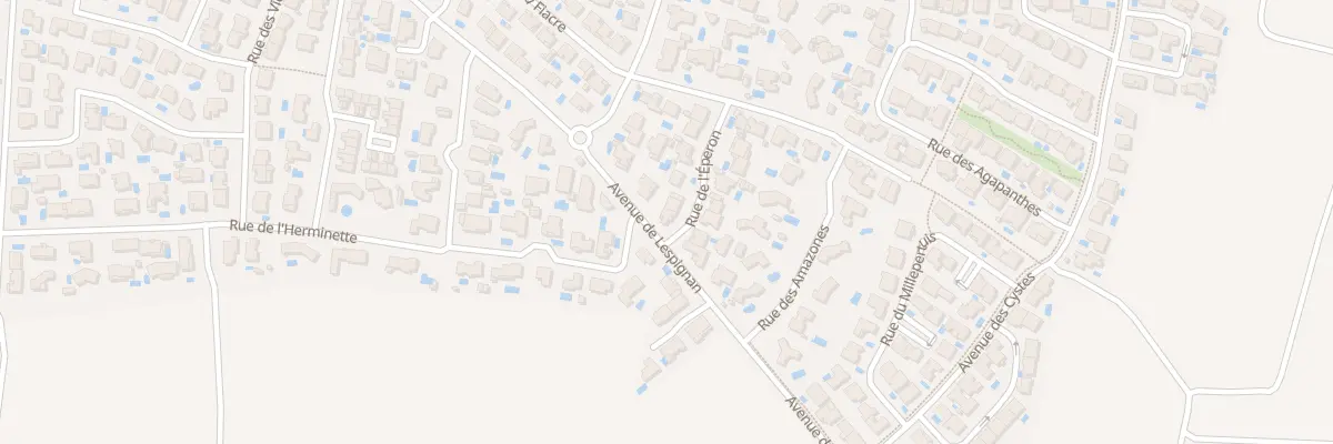 Plan du 12 Rue de l’Eperon à Colombiers