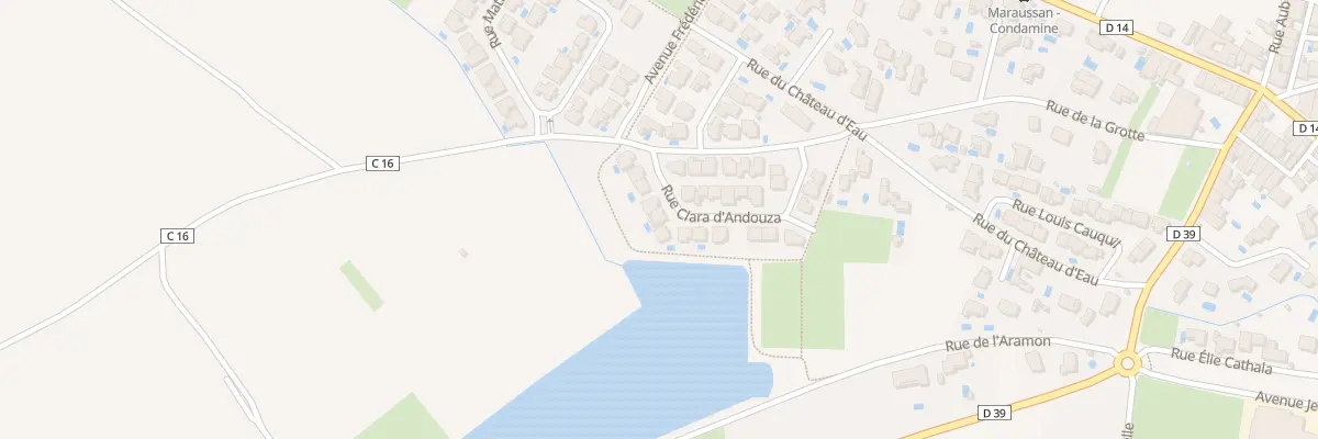 Plan du 137 Rue Clara d’Andouza à Maraussan