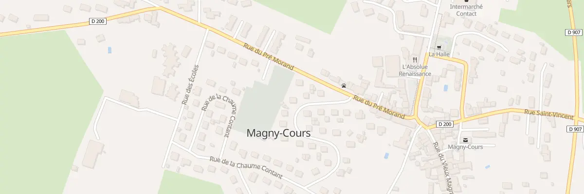 Plan du 5 Rue des Chalets du Soleil à Magny-Cours