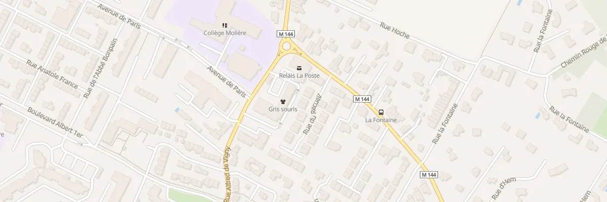 Plan du 128C Rue du Recueil à Villeneuve-d’Ascq