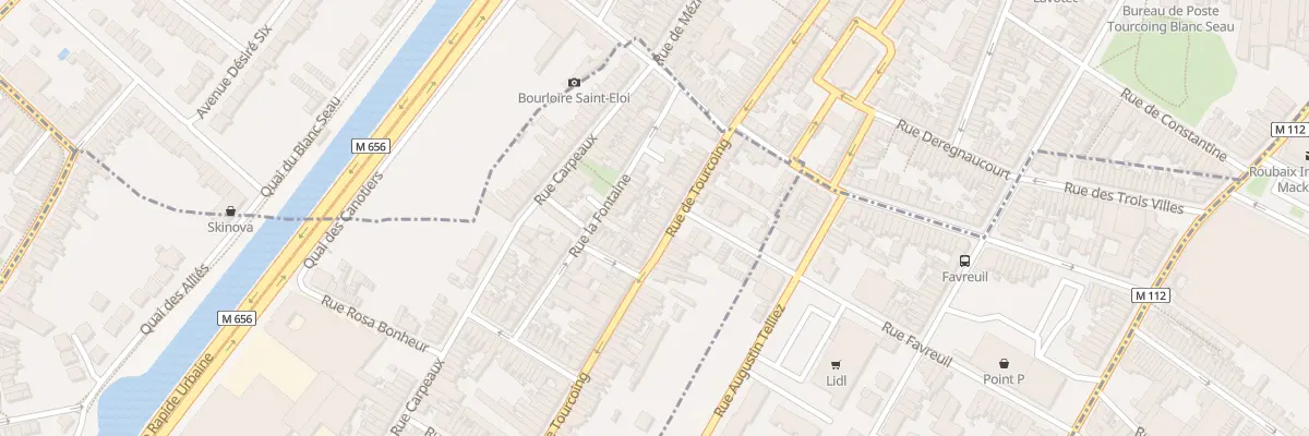 Plan du 217 Rue de Tourcoing à Wasquehal