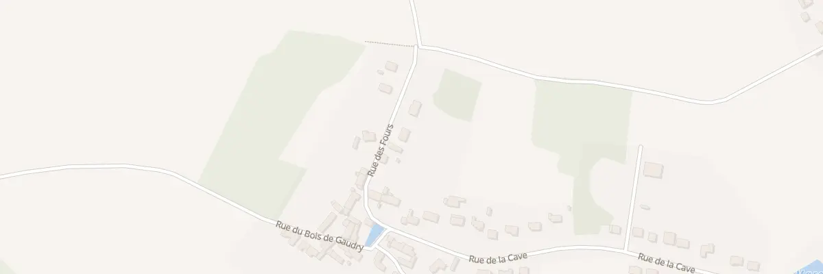 Plan du 5716 Rue des Fours à Saint-Sérotin