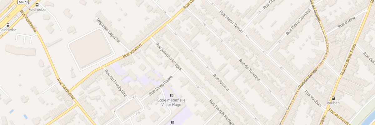 Plan du 46 Rue Pasteur à Mouvaux