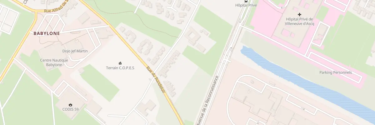 Plan du 26 Rue la Fontaine à Villeneuve-d’Ascq