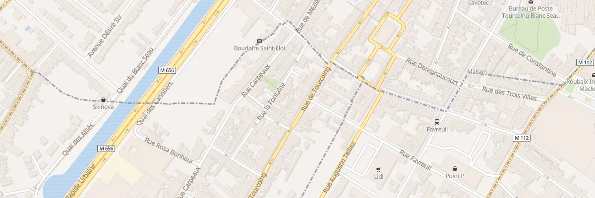 Plan du 221 Rue de Tourcoing à Wasquehal