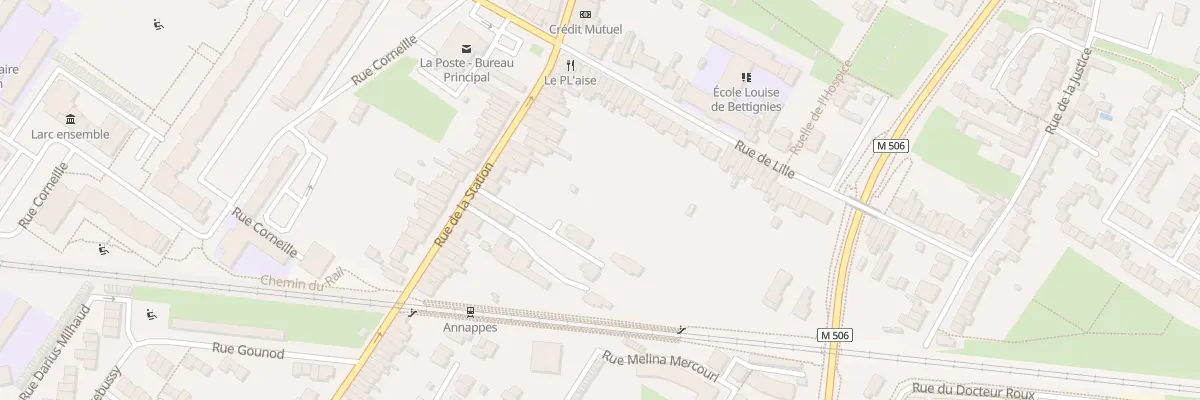Plan du 51 Rue de la Station à Villeneuve-d’Ascq
