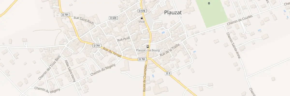 Plan du 84 Av Guyot Dessaigne à Plauzat