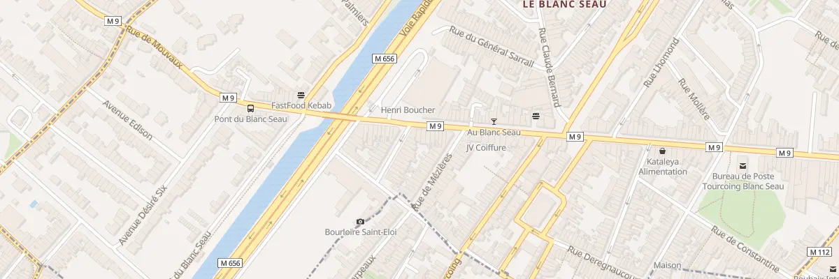 Plan du 46 Rue de Mouvaux à Tourcoing