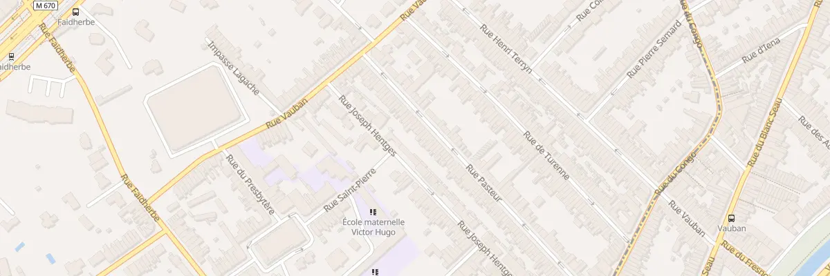 Plan du 48 Rue Pasteur à Mouvaux
