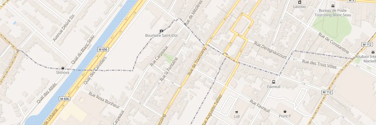 Plan du 227 Rue de Tourcoing à Wasquehal
